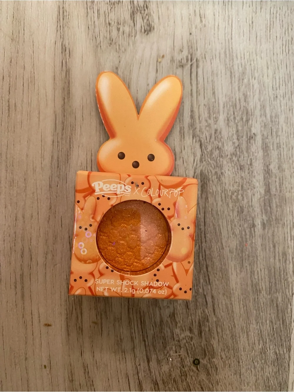 Colourpop Cosmetics x PEEPS limited edition RARE Peeps supershock eyeshadows NWT